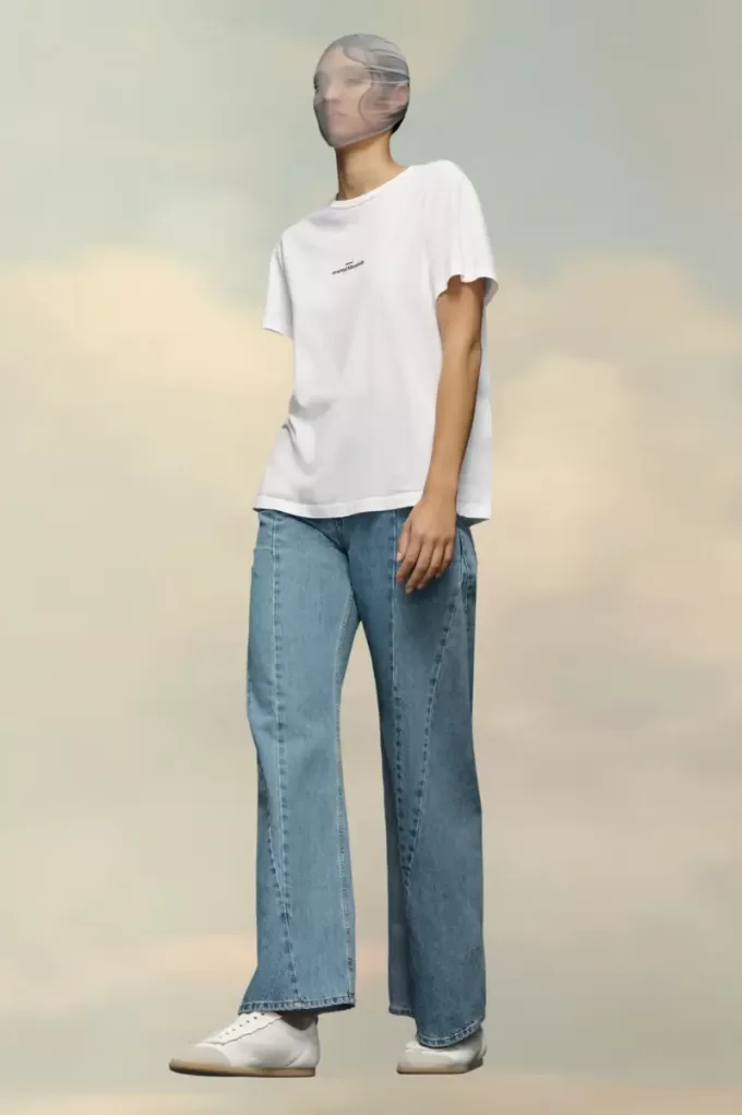 Distorted logo T-shirt