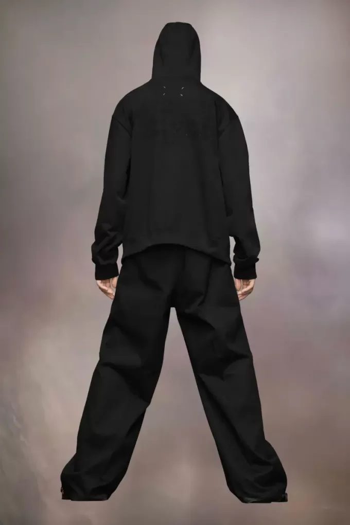 Embroidered Logo Hoodie