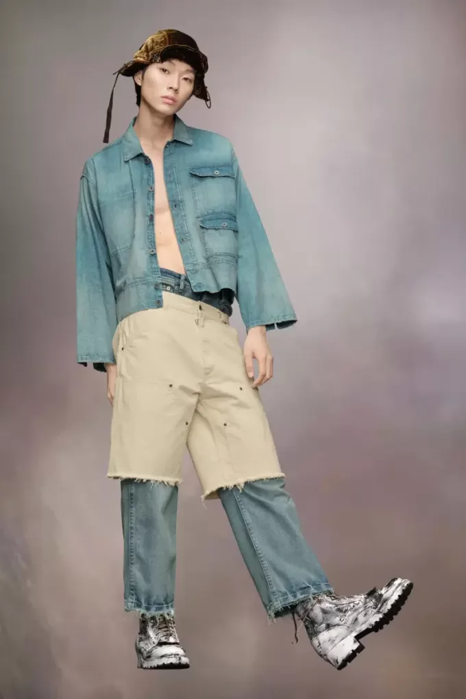 Maison Margiela Denim caban jacket Maison Margiela Denim caban jacket