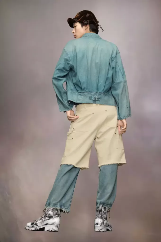 Maison Margiela Denim caban jacket Maison Margiela Denim caban jacket