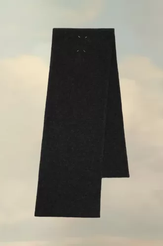 Maison Margiela Felted wool scarf