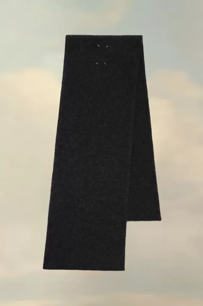 Maison Margiela Felted wool scarf