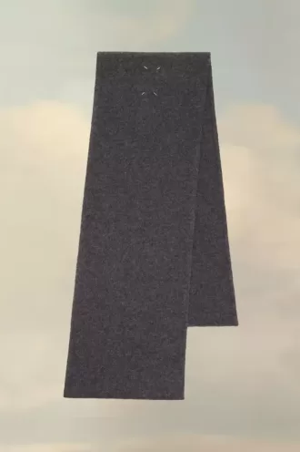 Maison Margiela Felted wool scarf