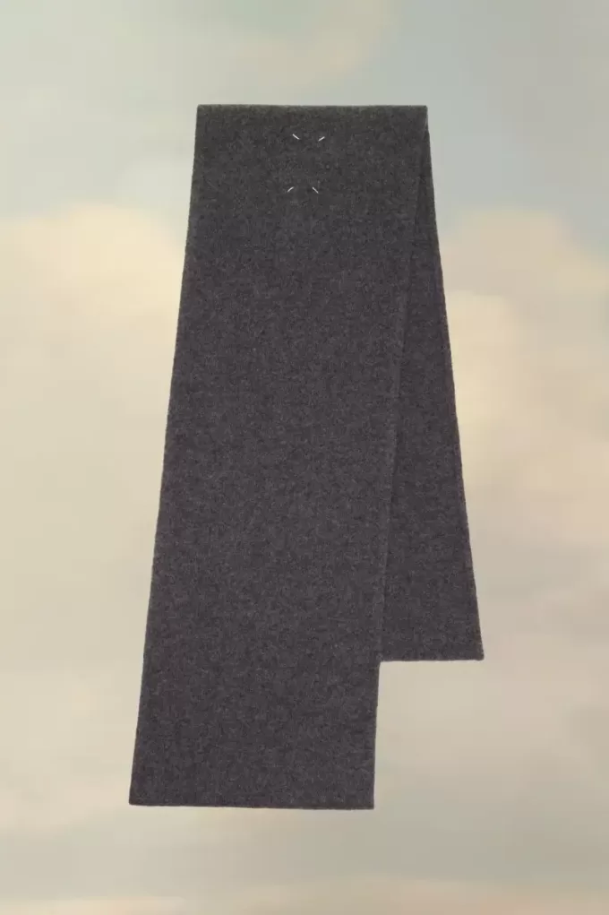 Maison Margiela Felted wool scarf