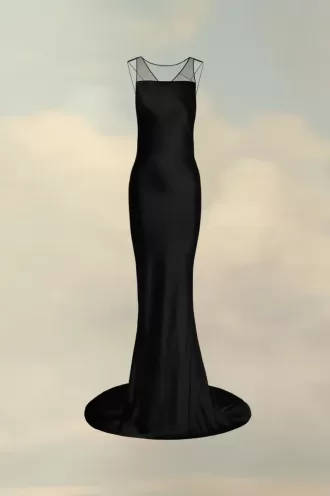 Maison Margiela Hammered Satin Gown Maison Margiela Hammered Satin Gown