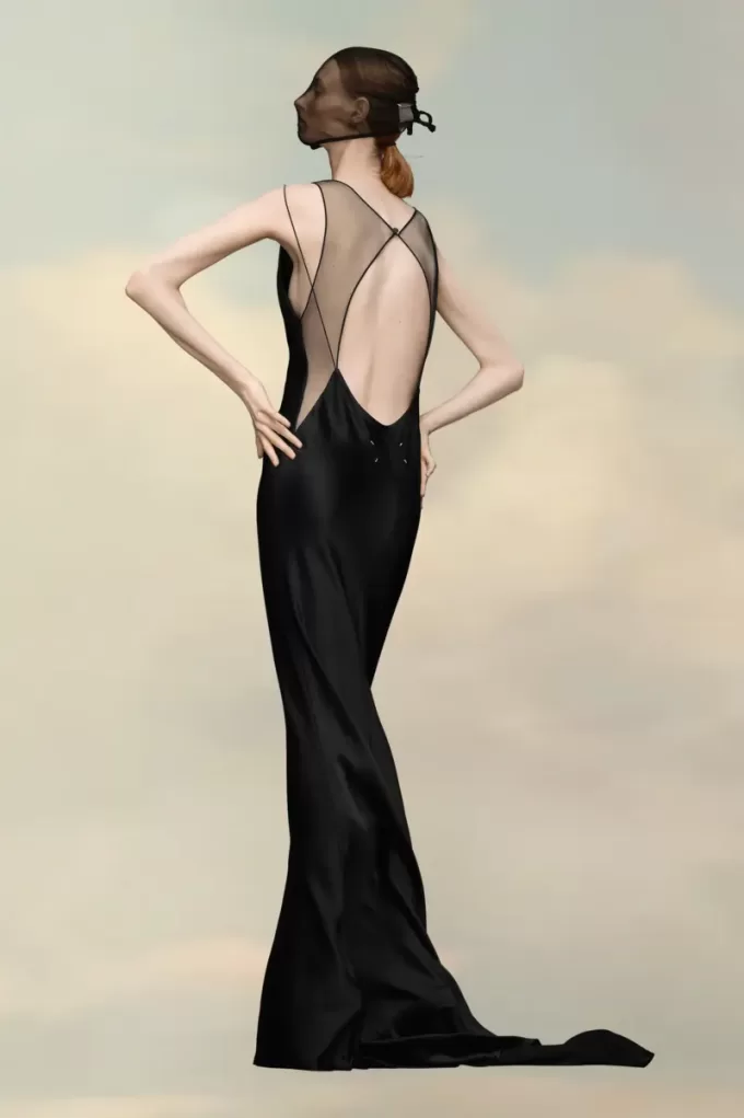 Maison Margiela Hammered Satin Gown Maison Margiela Hammered Satin Gown