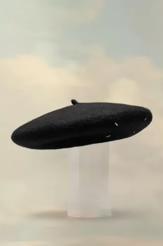 Maison Margiela Heavy wool beret