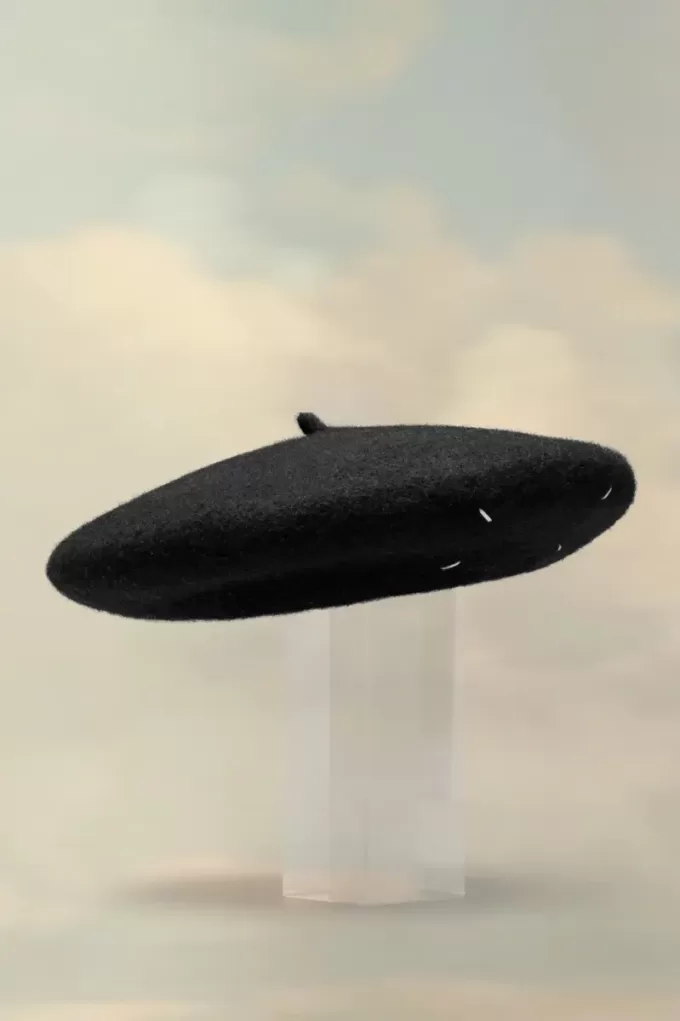 Maison Margiela Heavy wool beret