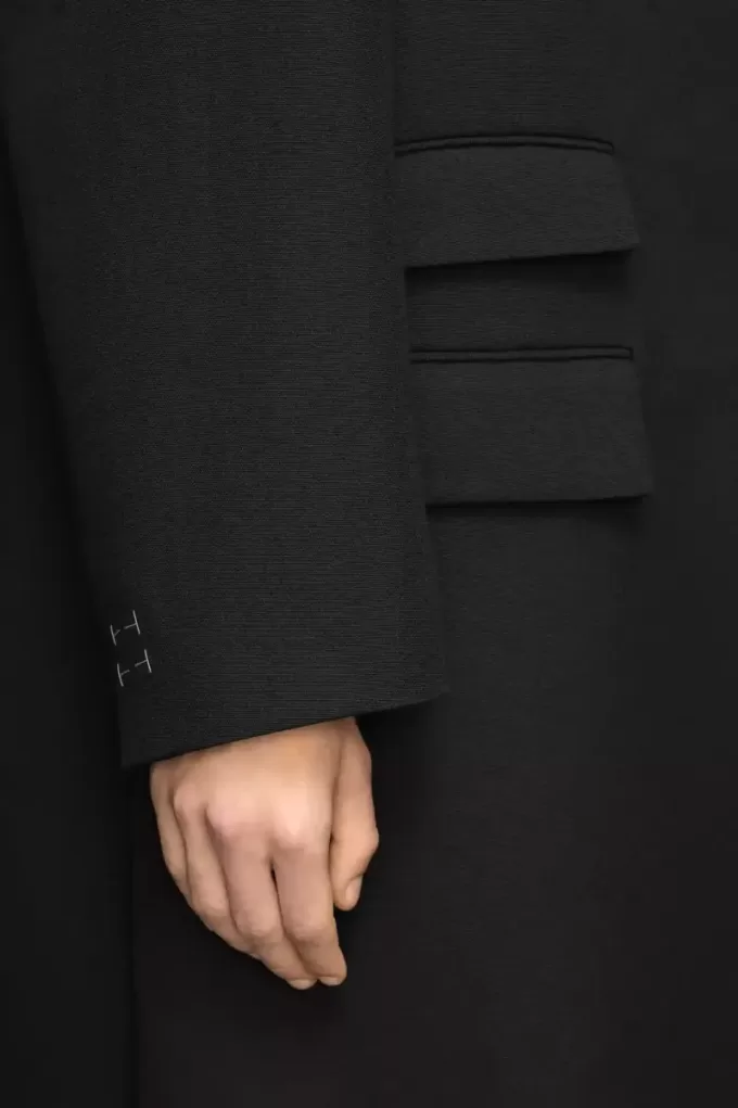 Maison Margiela Wool Silk Coat