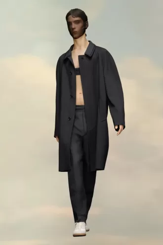 Maison Margiela Wool viscose coat