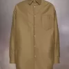 Padded Satin Cotton Shirt Padded Satin Cotton Shirt