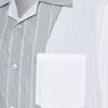 Patchwork pinstripe shirt Patchwork pinstripe shirt