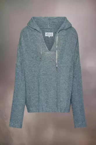 Summer chin茅 knit hoodie Summer chin茅 knit hoodie