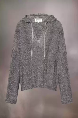 Summer chin茅 knit hoodie Summer chin茅 knit hoodie