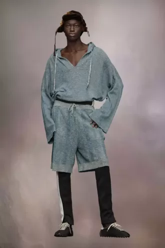 Summer chin茅 knit hoodie Summer chin茅 knit hoodie