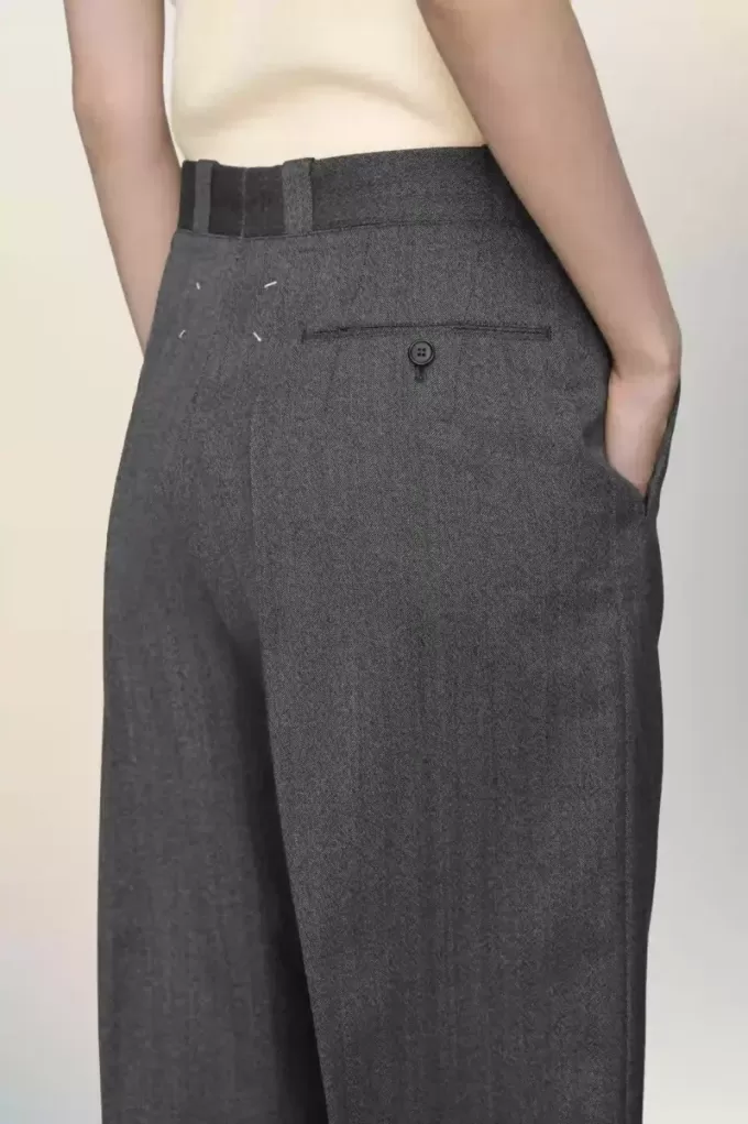 Tailored wool trousers Tailored wool trousers