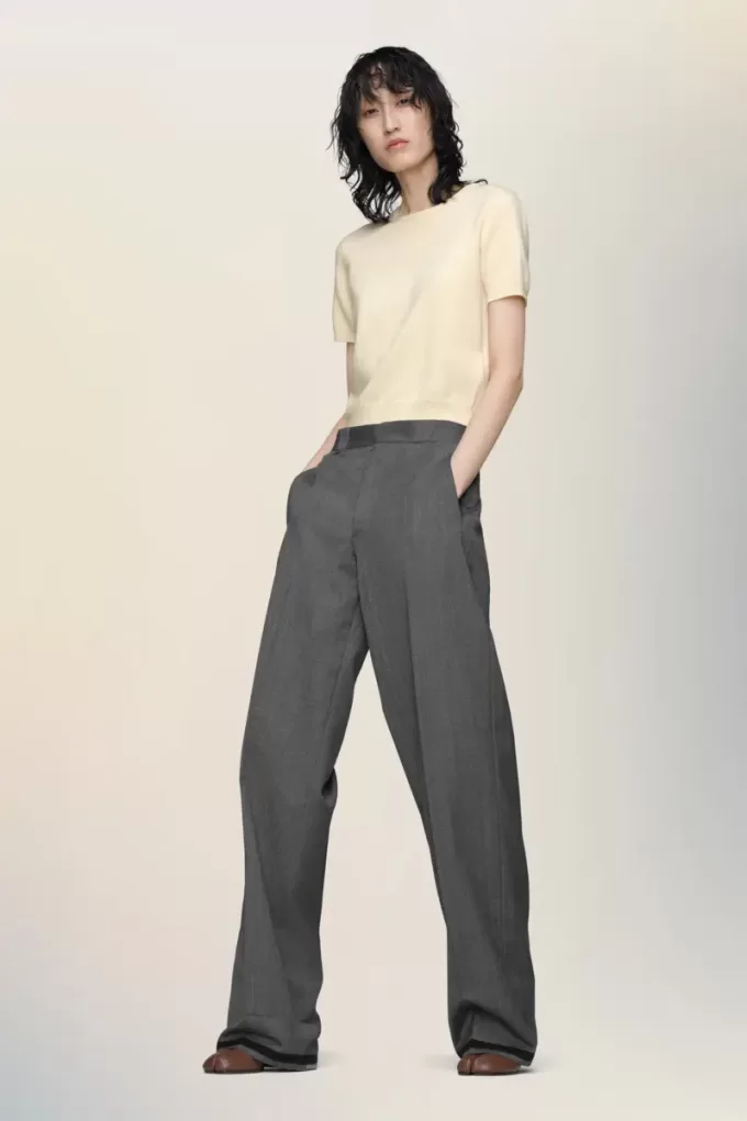 Tailored wool trousers Tailored wool trousers