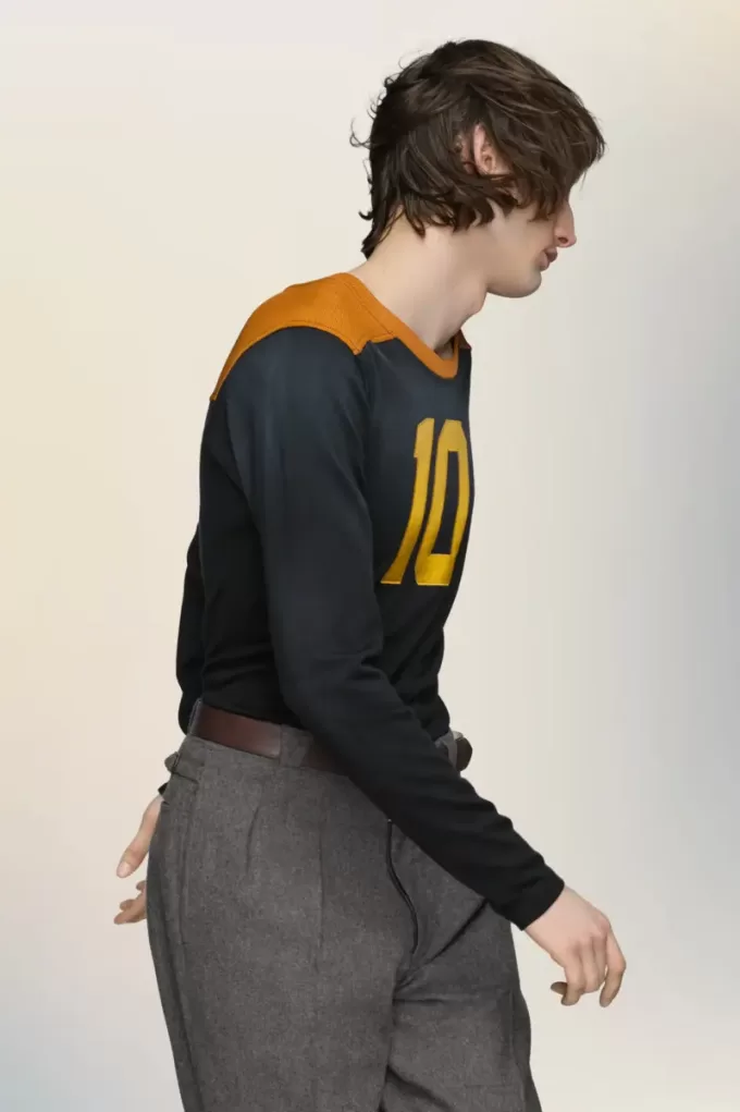 Varsity long-sleeved t-shirt Varsity long-sleeved t-shirt