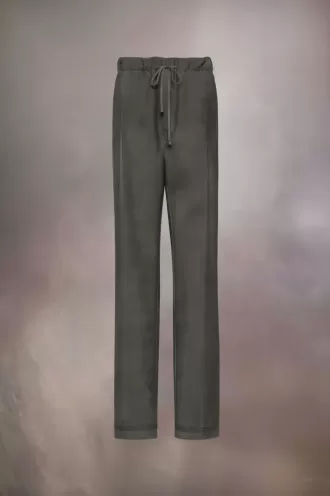 Wool Mohair Trousers