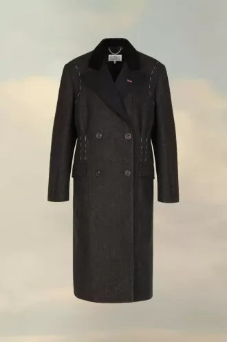 Work-In-Progress Double-Breasted Coat